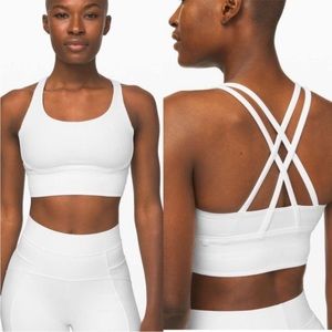 Lululemon Energy Bra *Long Line Texture
White size 6